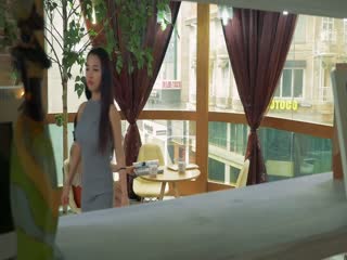 发廊里的美妙奇怪的美发沙龙